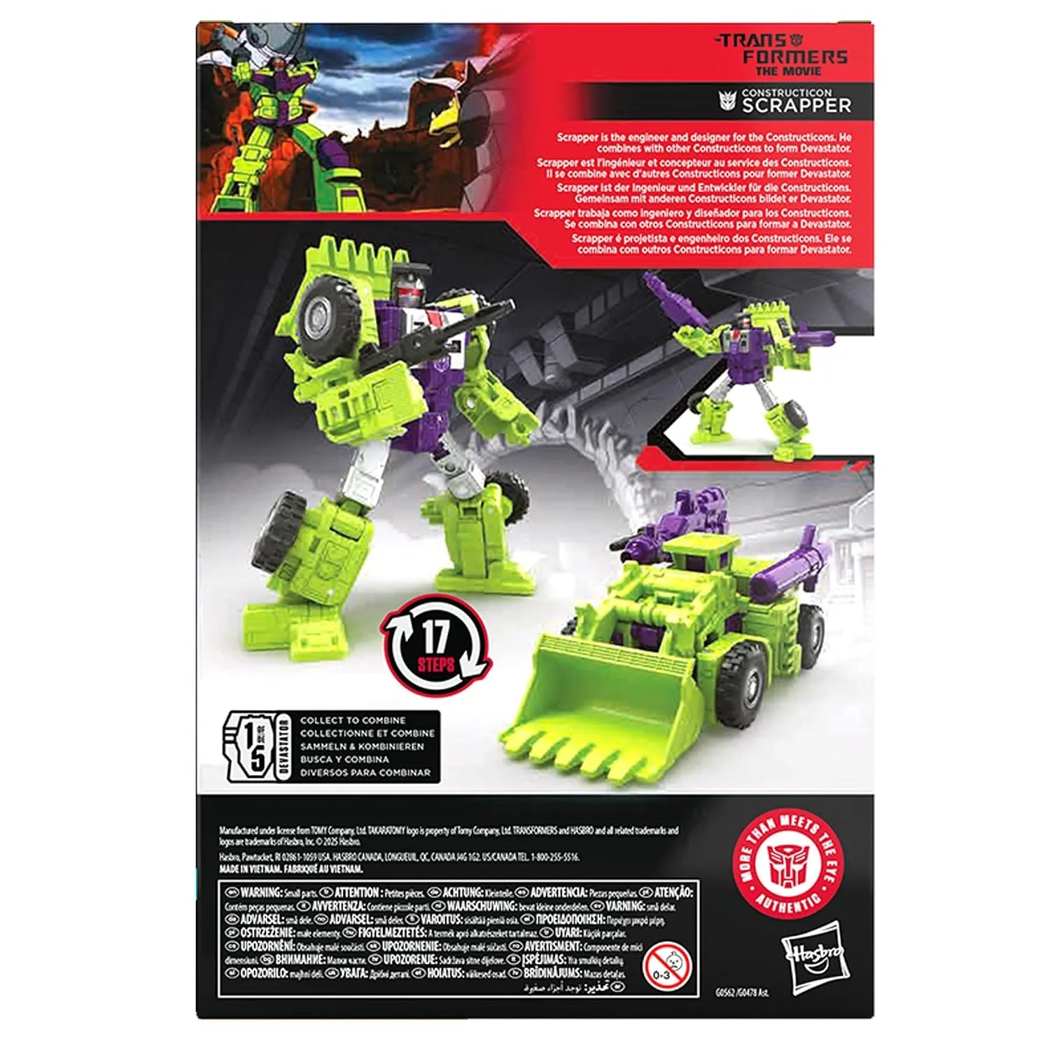 Transformers SS 86 Constructicons 5-in-1 Devastator Figure