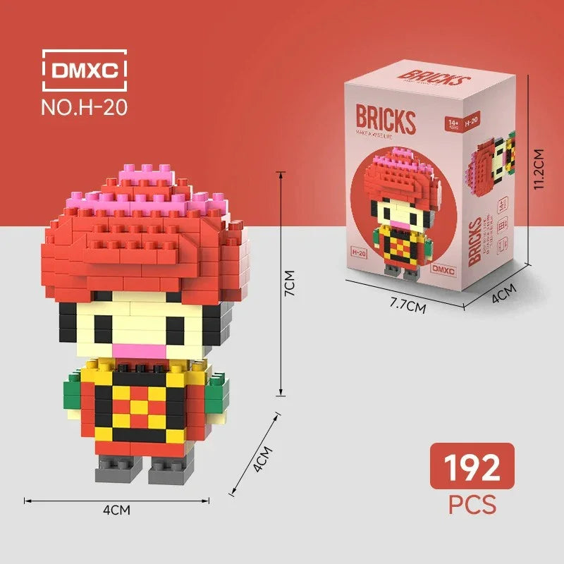 Bricks Anime Themed Micro Building Blocks