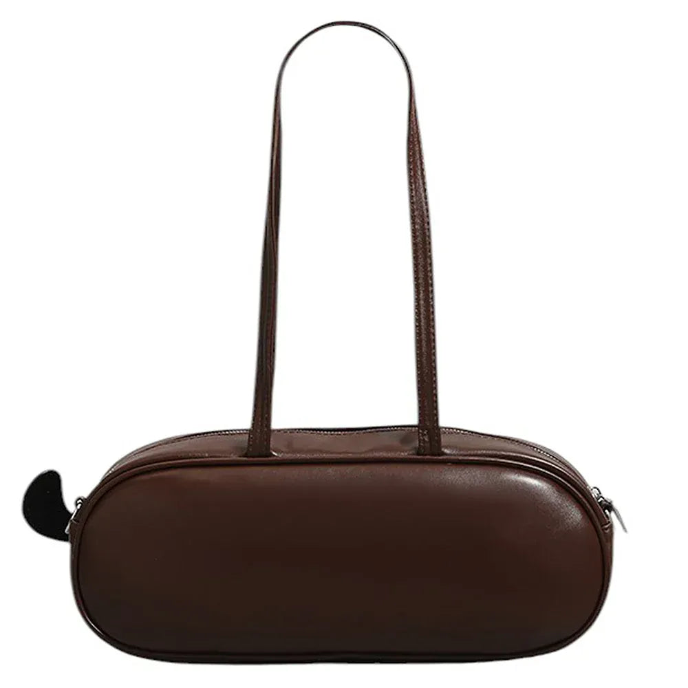 Quirky Flat Dachshund Shoulder Bag