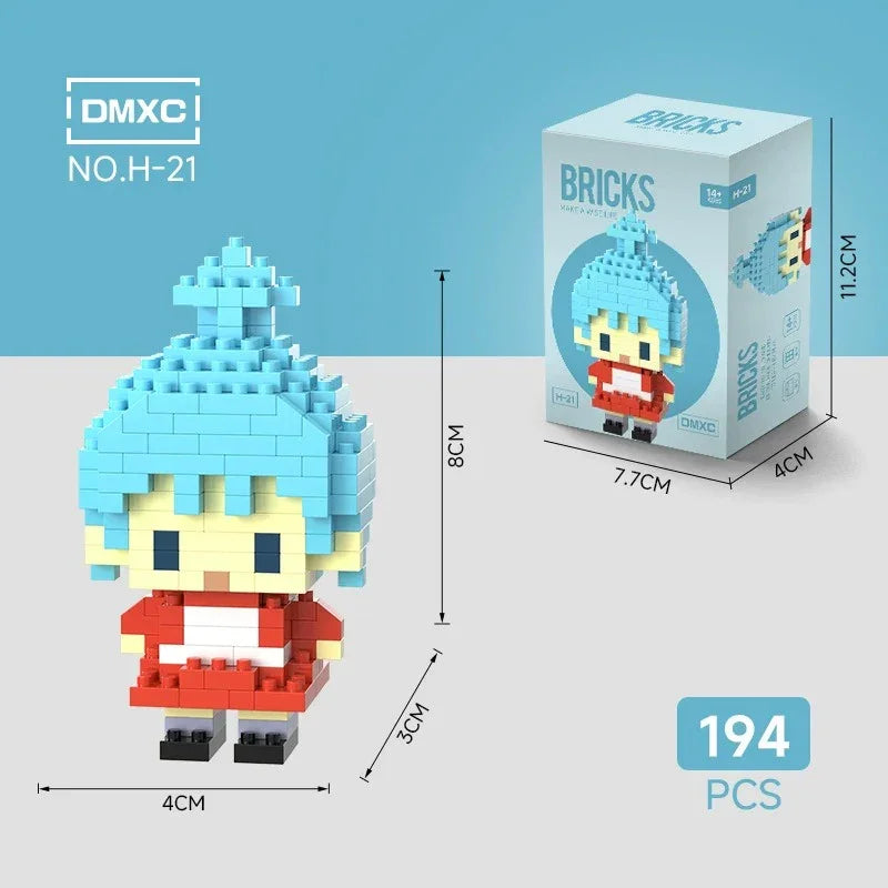 Bricks Anime Themed Micro Building Blocks