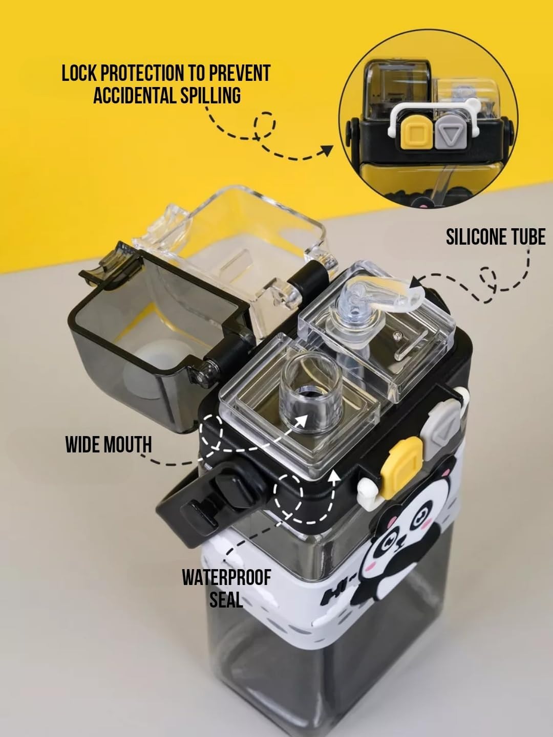 Sip 'n' Strap Kids Water Bottle (520 ml)