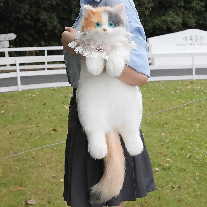 Realistic Live Cat Shaped Backpack