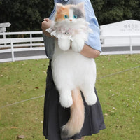 Realistic Live Cat Shaped Backpack