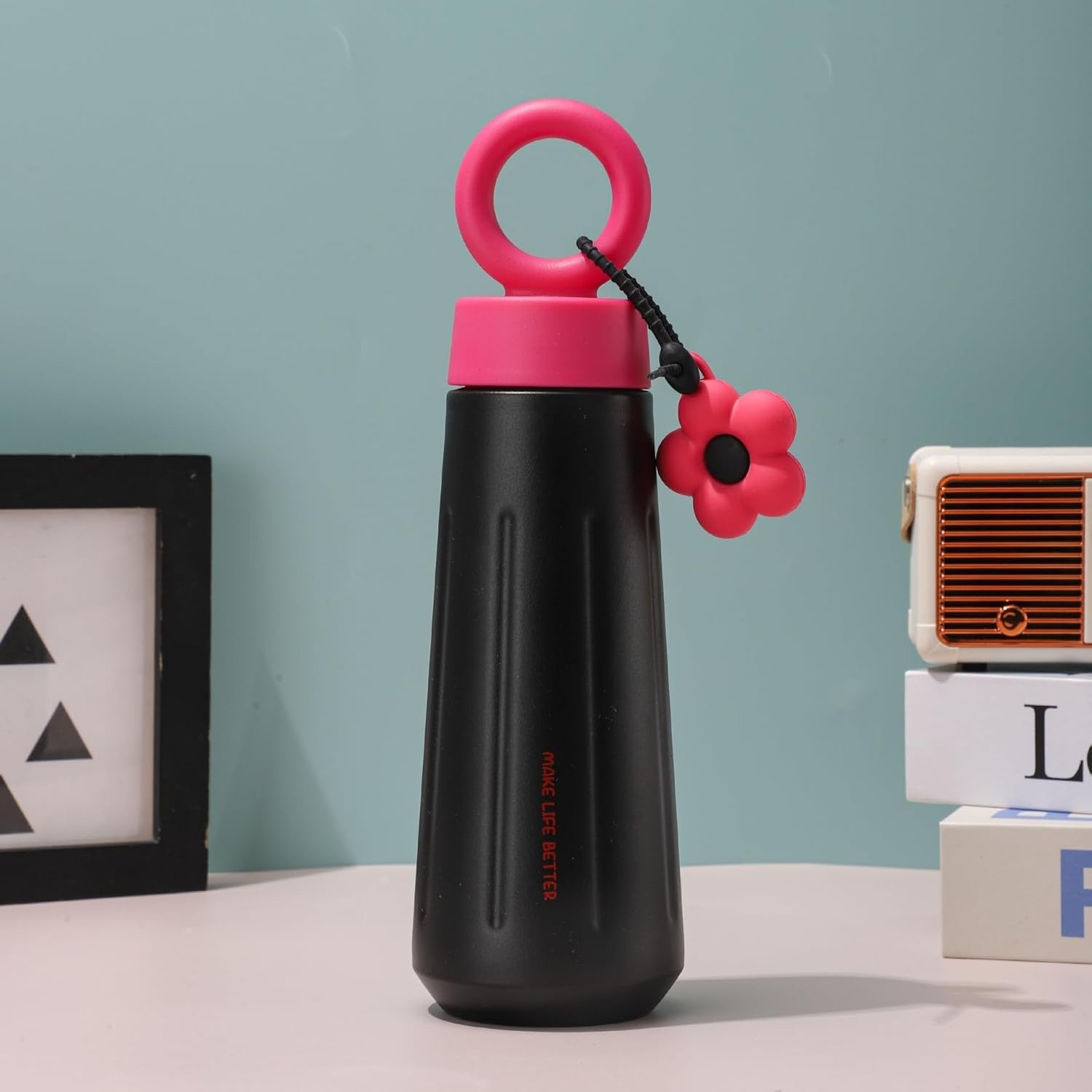 FloraCharm Insulated Water Bottle (450 ml)