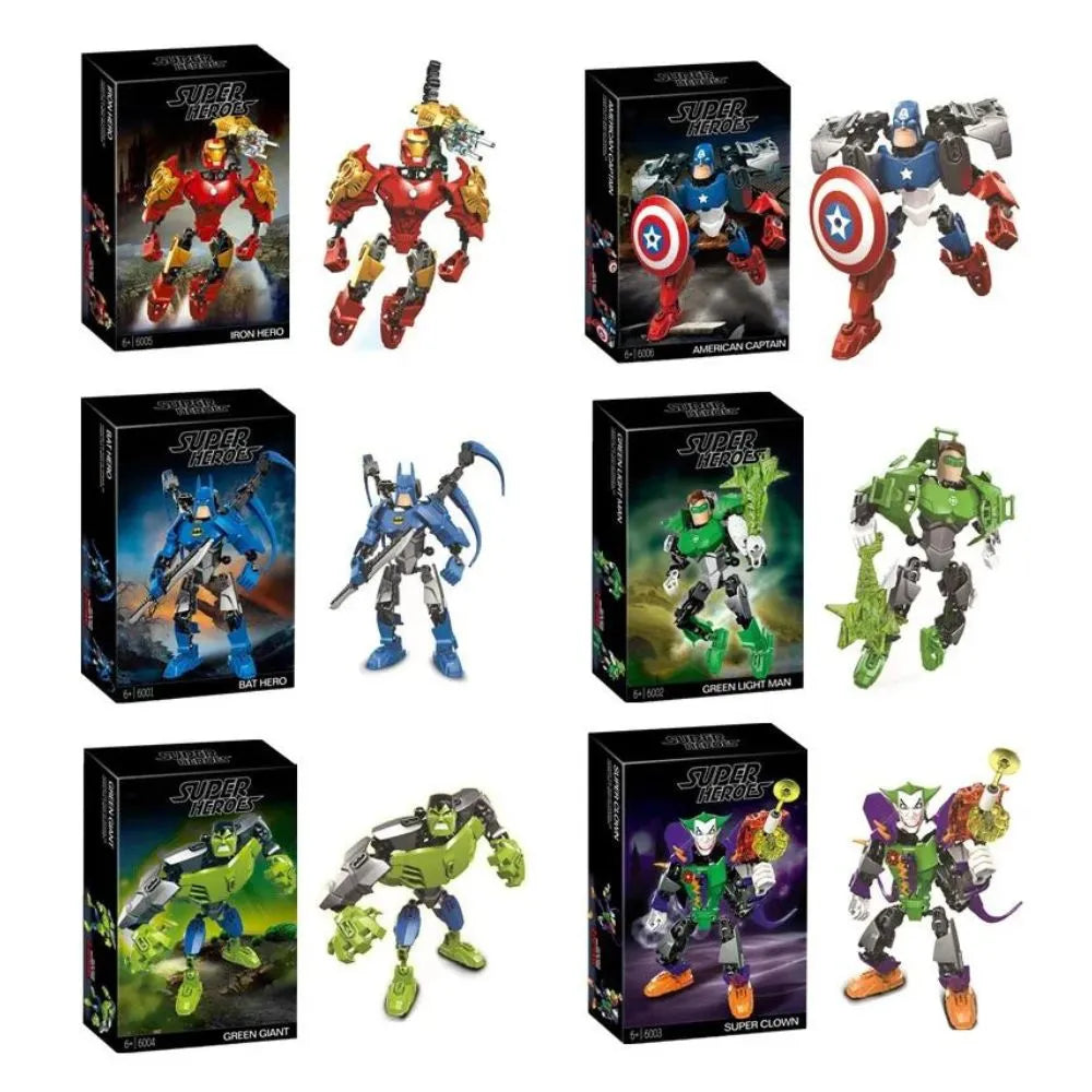 Bricks Superheroes Fusion Building Blocks