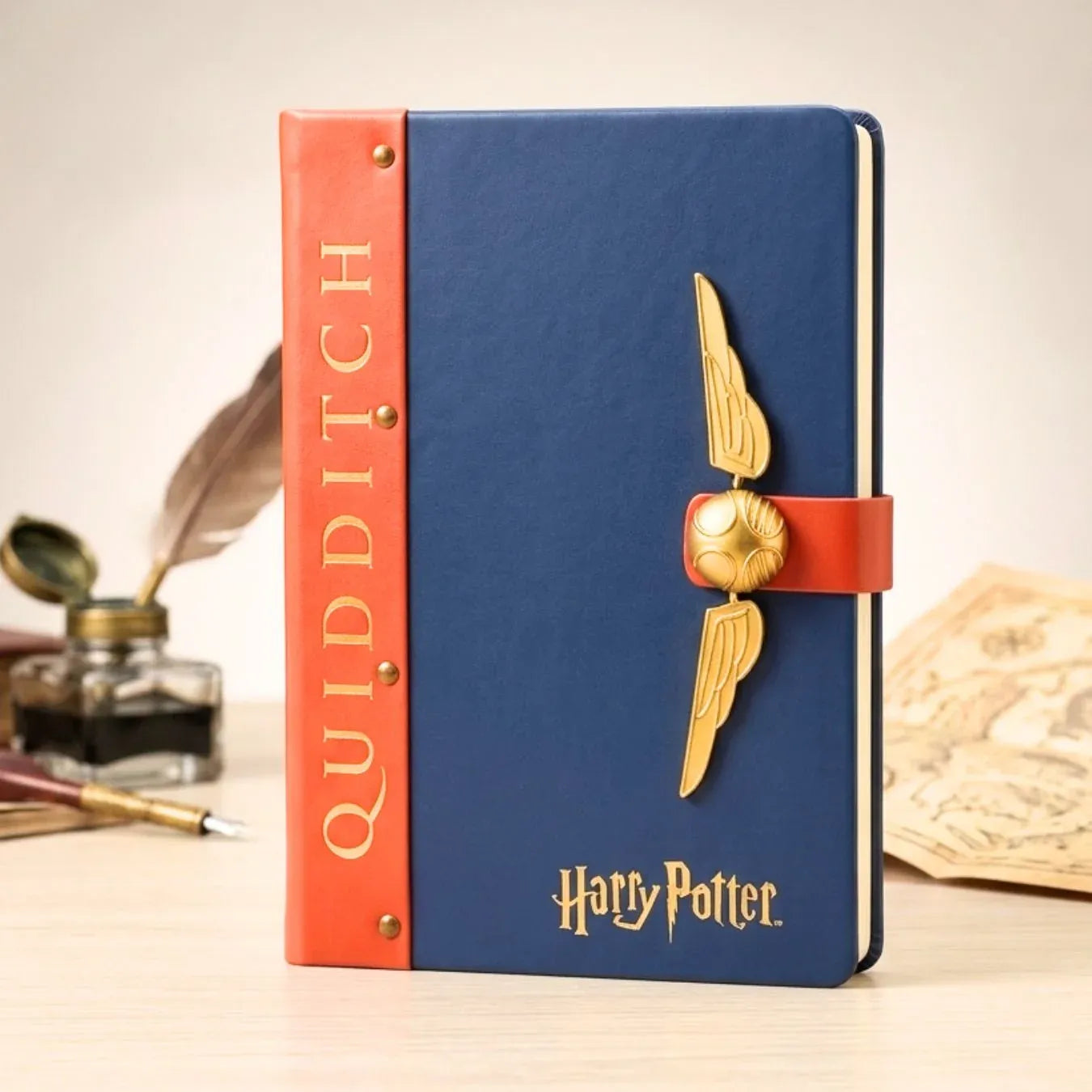 Harry Potter Quidditch Golden Snitch Journal