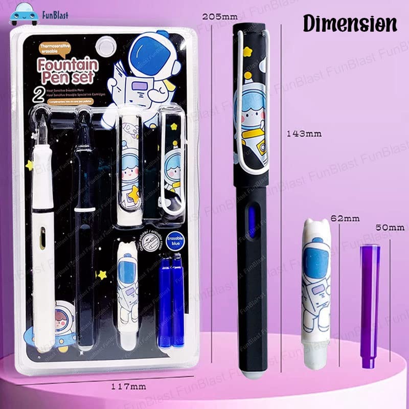 Phantom Ink Novelty Fountain Pen Set