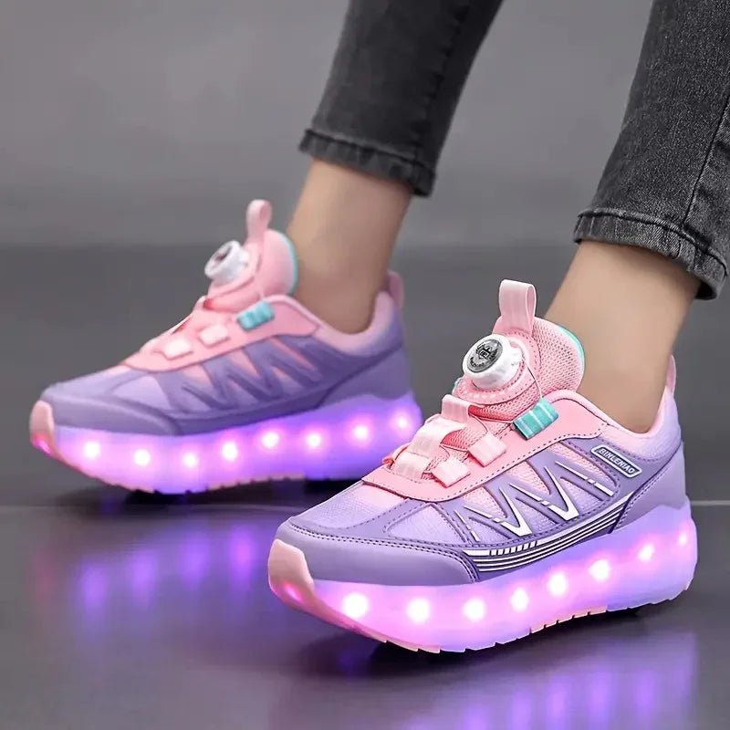 Gleam & Glide Light-Up Skate Shoes