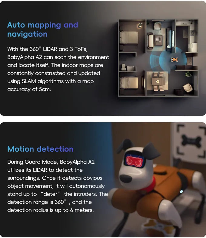 BabyAlpha AI Companion Robot Dog