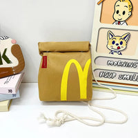 Cute McDonald's Vintage Canvas Backpack