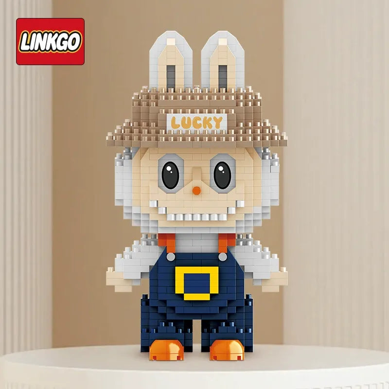 LinkGo Labubu Micro Building Blocks