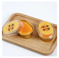 Realistic Semi-Baked Cheese Pudding Squishy