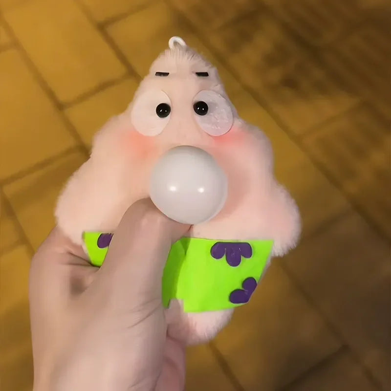 Spongebob & Patrick Bubble Blast Keychain