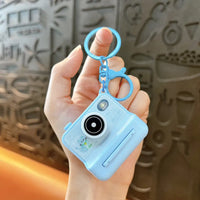 Mini Polaroid Slide-Out Camera Keychain