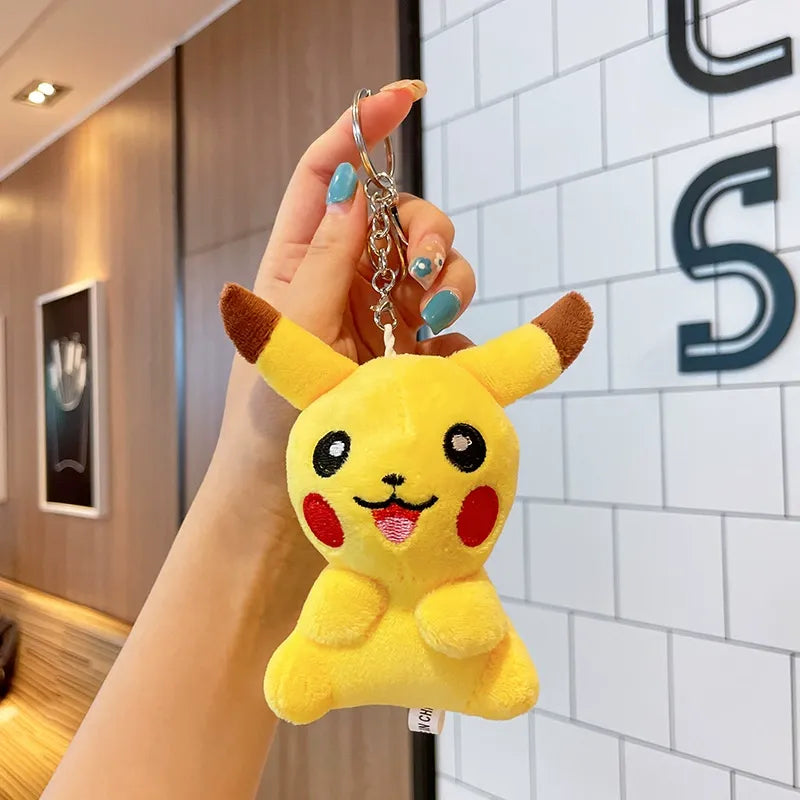 Pokemon Starter Team Plush Keychain