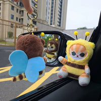Mofusand Bee Series Plush Keychain