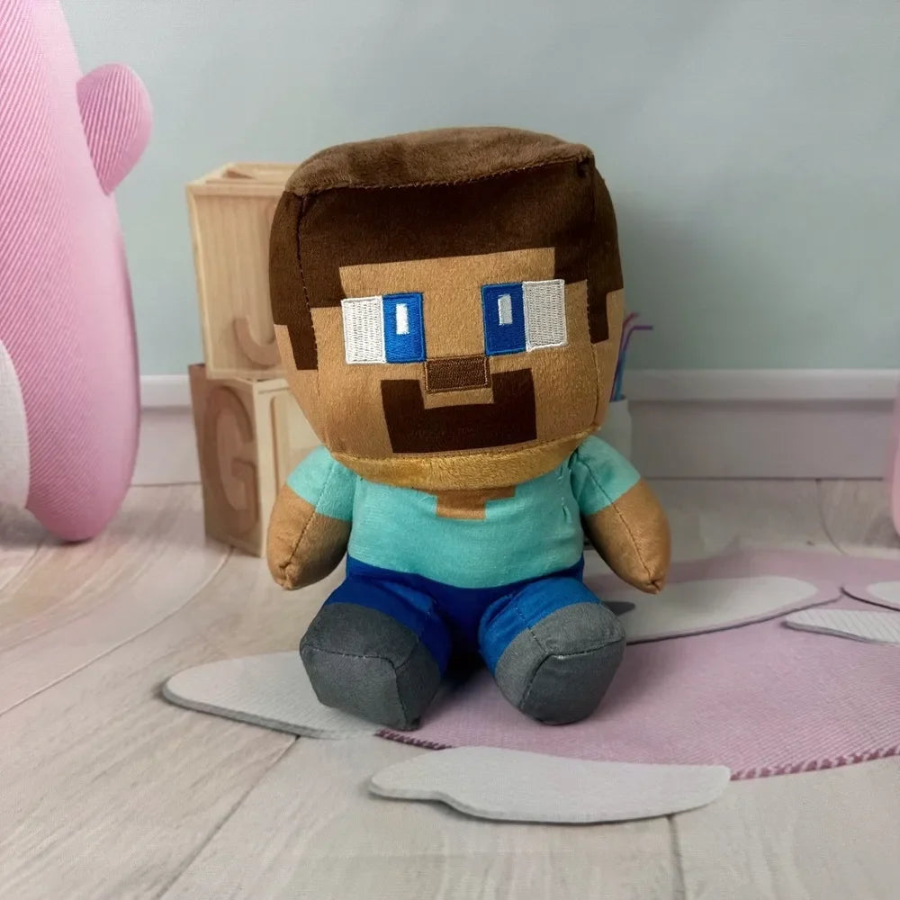 Minekraft Soft Pixel Buddies Plush (22 cm)