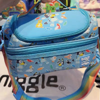 SMGL Bluey Tropical Bushland Double Decker Insulated Lunch Bag