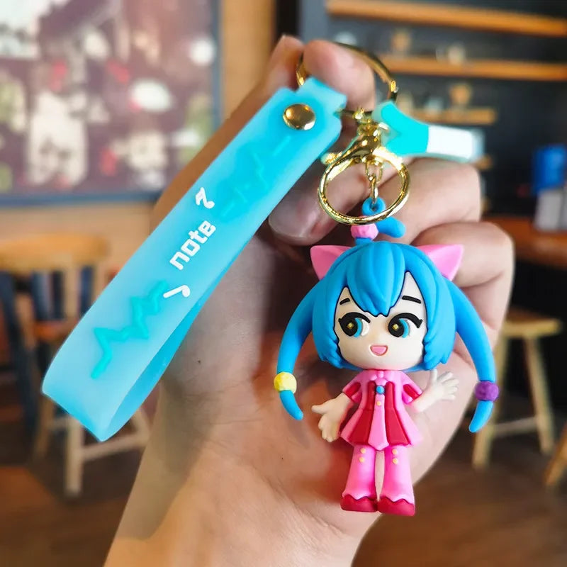 Hatsune Miku Idol Groove Keychain