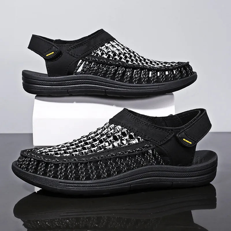 TrekWeave Men's Roman Woven Beach Sandals