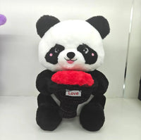 Panda Love Bouquet Plushie (40 cm)