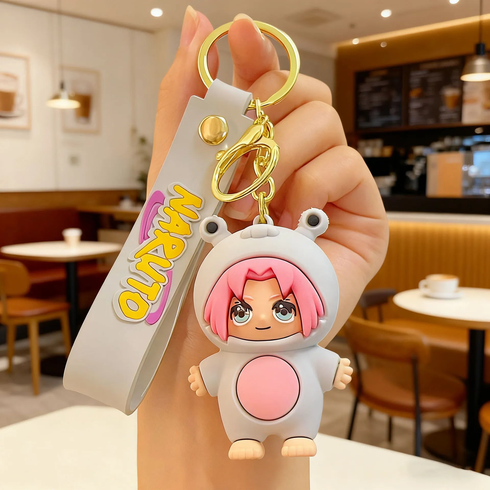 Naruto Hidden Leaf Cosplay Keychain