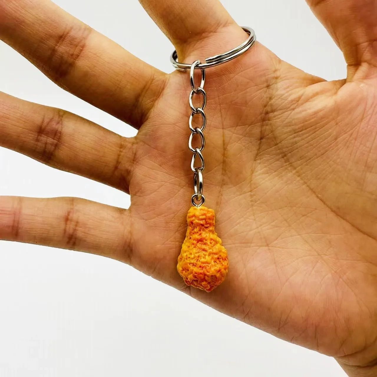Fry-Day Feast Fast Food Keychain