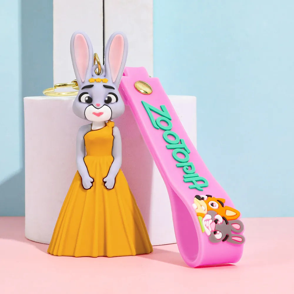 Zootopia 2 Gala & Vacation Disguise Keychain