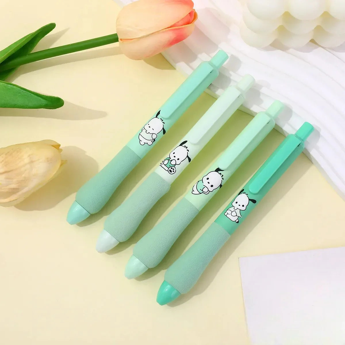 Sanrio Sponge Grip Gel Pen (Set of 4)