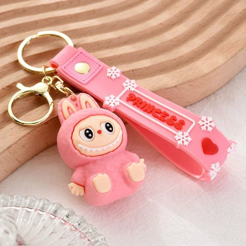 Princess Perch Labubu 3D Keychain