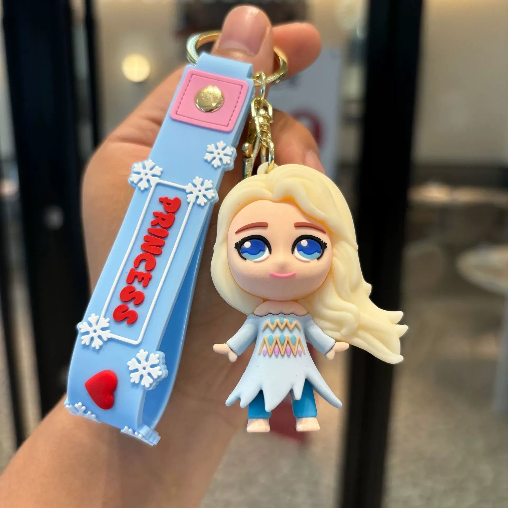 Frozen Ice Adventure Keychain