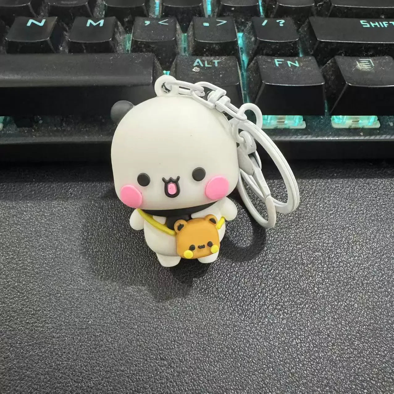 Adventurous Bubu Dudu Couple Keychain