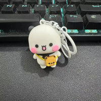 Adventurous Bubu Dudu Couple Keychain