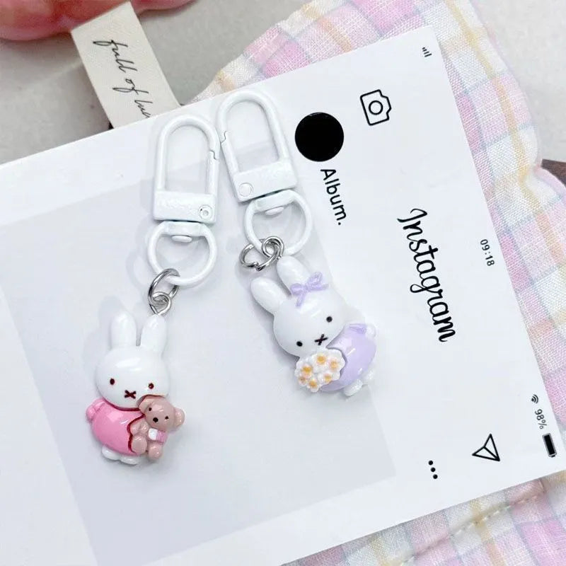 Miffy Sweet Storybook Mini Resin Keychain
