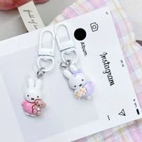 Miffy Sweet Storybook Mini Resin Keychain