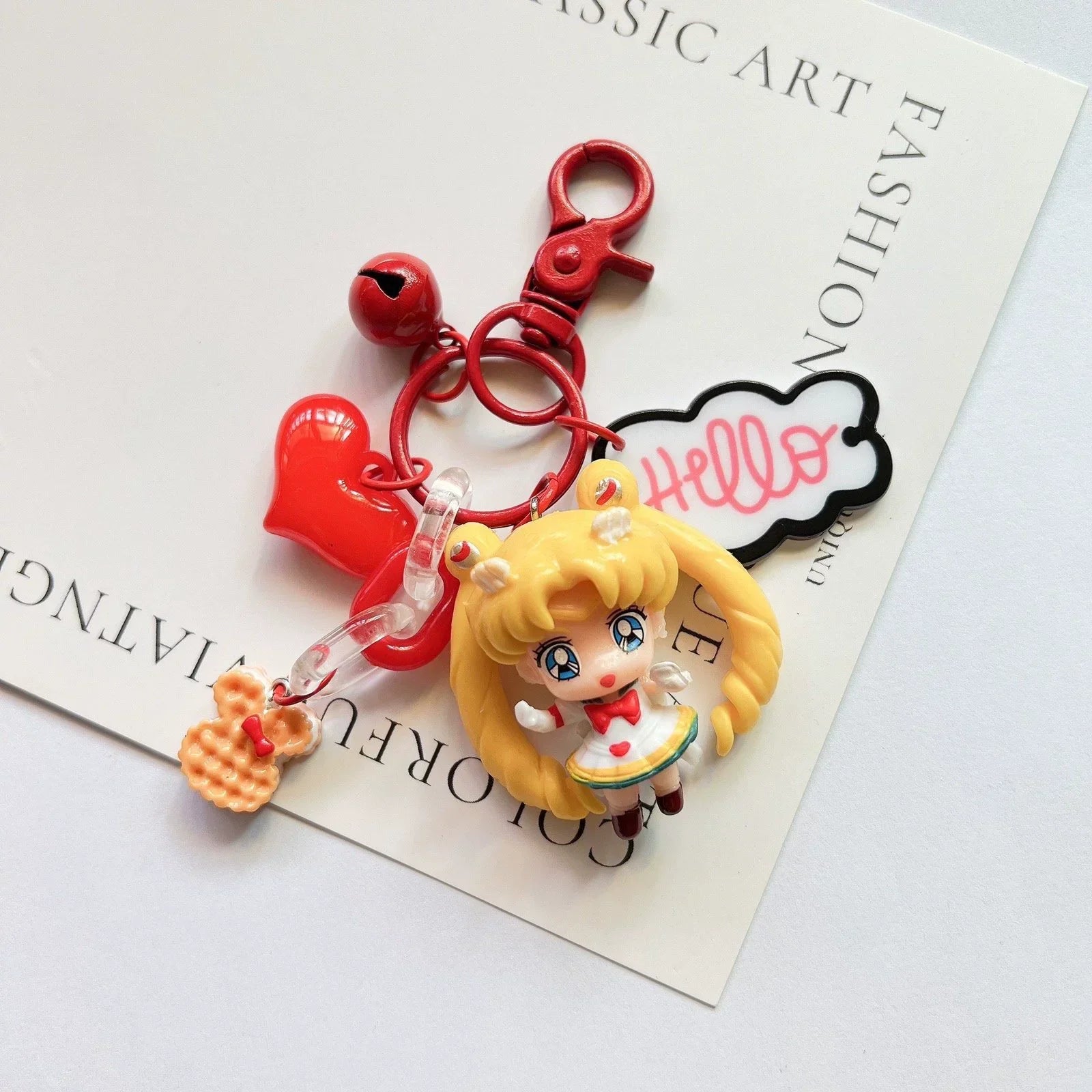 Sailor Moon Celestial Blocks Keychain