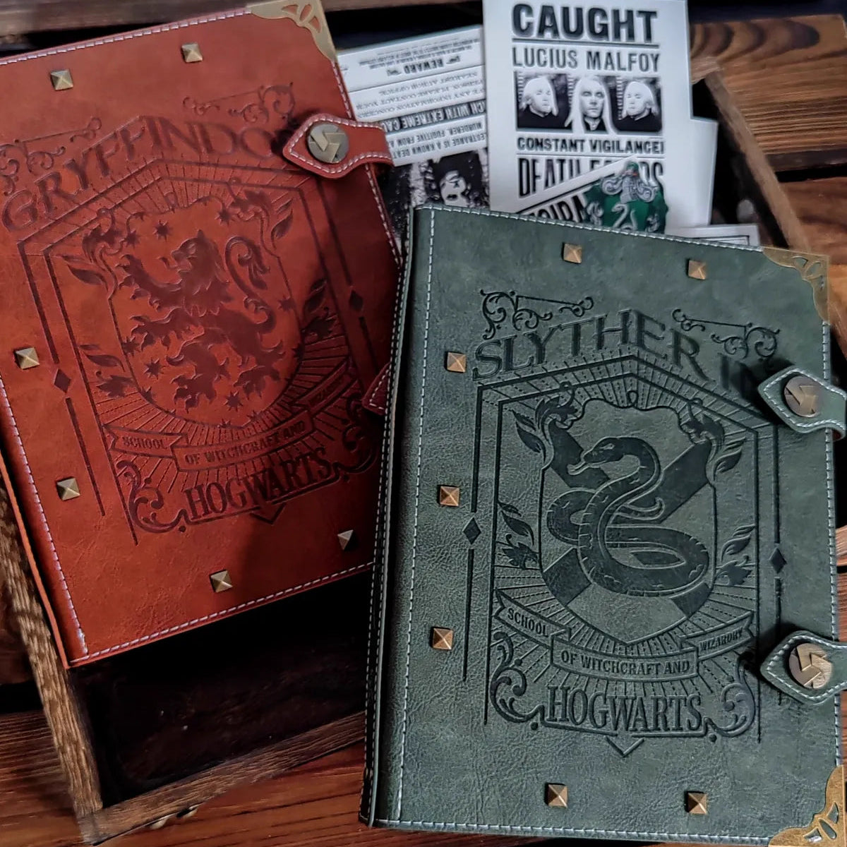 HP House Tales Leather Bound A5 Planner