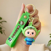 Labubu Cosplay Chaos 3D Keychain