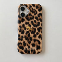 Golden Pony Luxe Textured Phone Case (For iPhone)