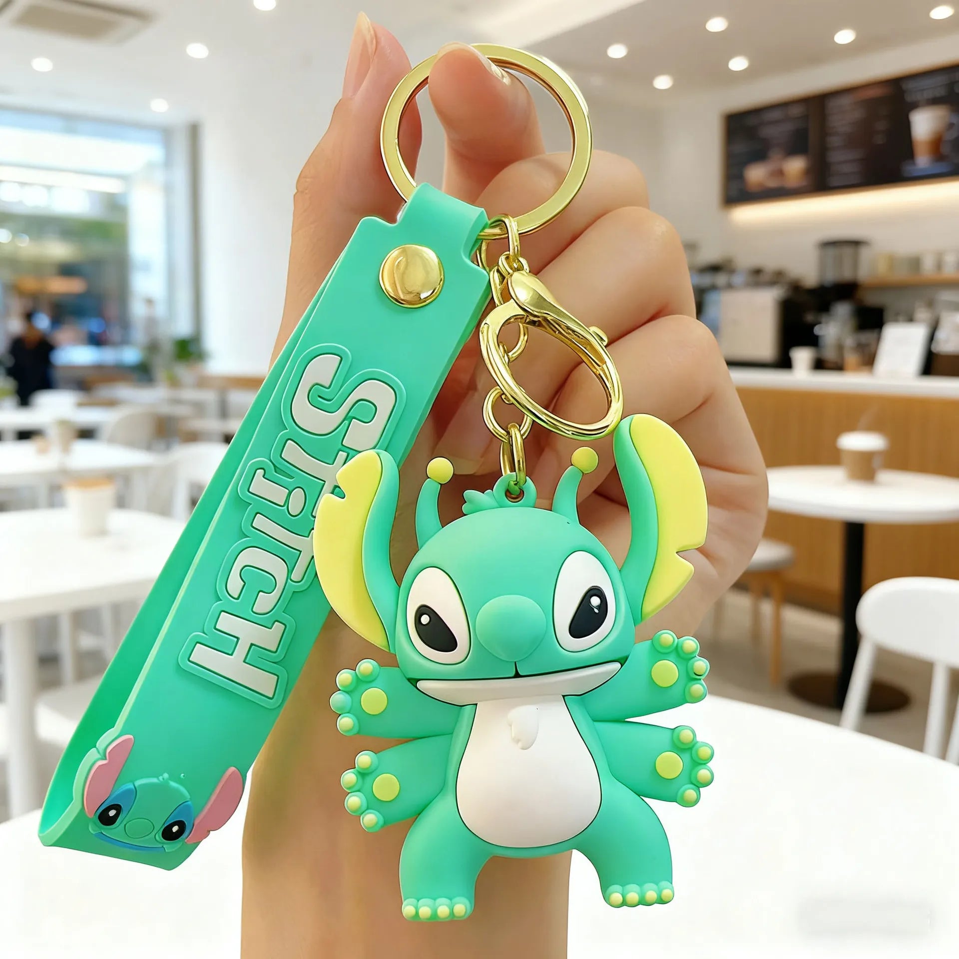 Stitch Extra Arms Alien Keychain