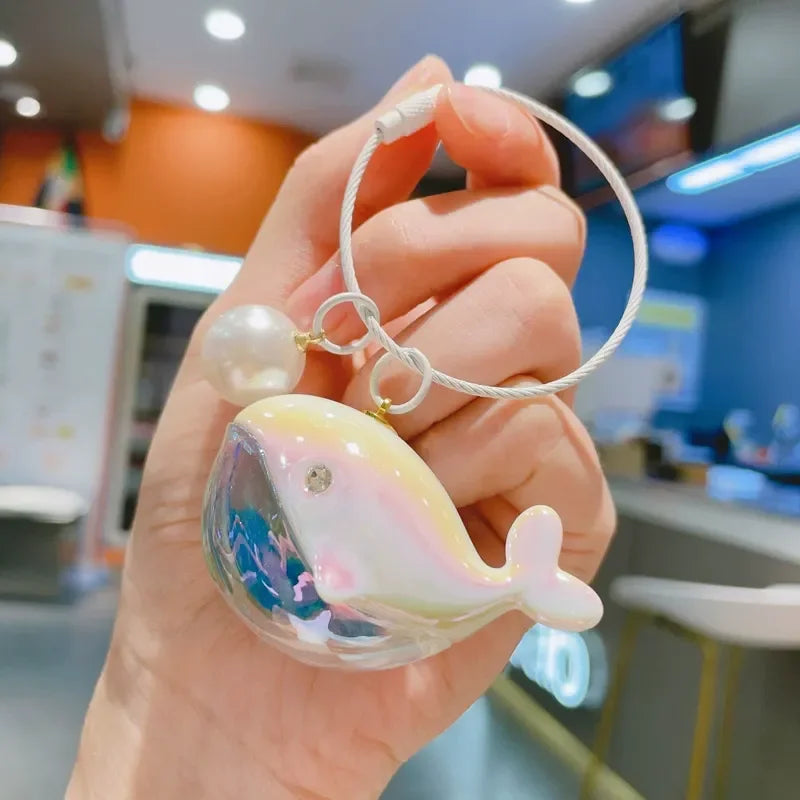 WIFTY Ocean Whisperer Whale Keychain