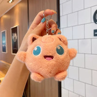 Pokemon Rabbit Fur Plush Keychain