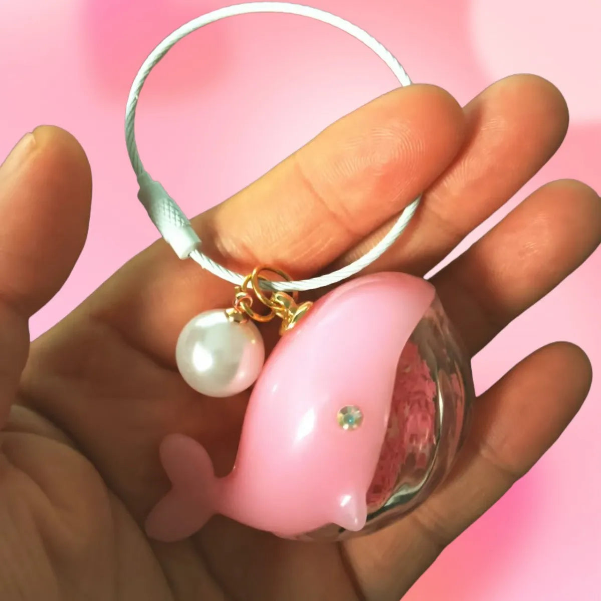 WIFTY Ocean Whisperer Whale Keychain