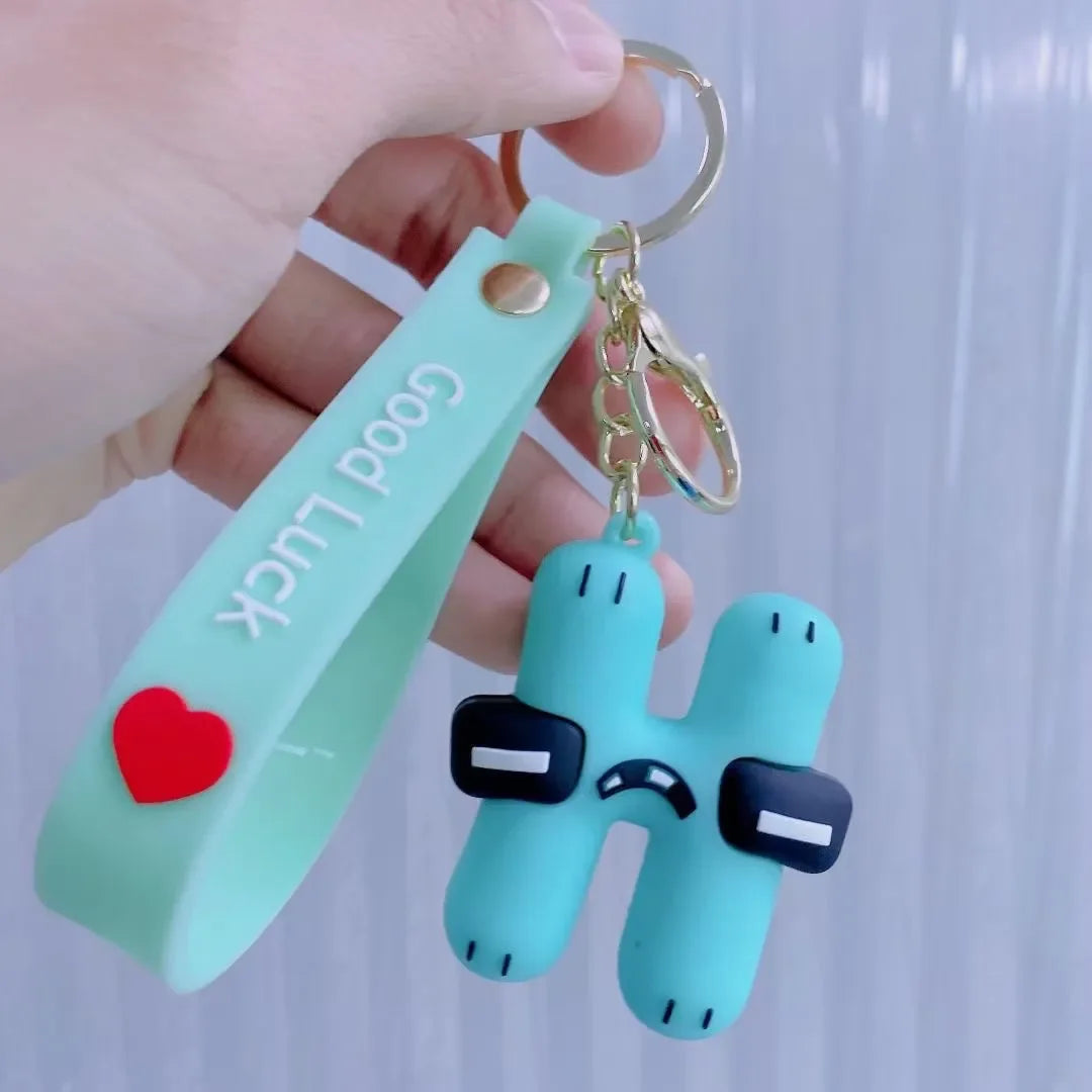 Alphabet Lore Letter Keychains