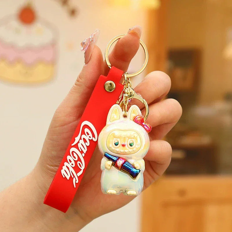 Labuboo Coke Electroplated 3D Keychain