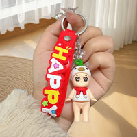 Sonny Angel Puppy Hood Keychain