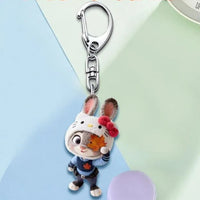 Zootopia 2 Selfie Squad Acrylic Charm Keychain