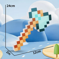Minekraft Luminous Battle Axe