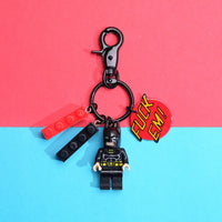Brick Brigade Hero Blocks Keychain