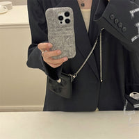 Maison Margiela Denim Cardholder Phone Case (For iPhone)